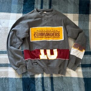 Commanders Gray Sweater Jersey combo